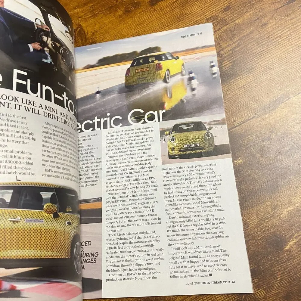 MOTOR TREND MAGAZINE-------JUNE 2019